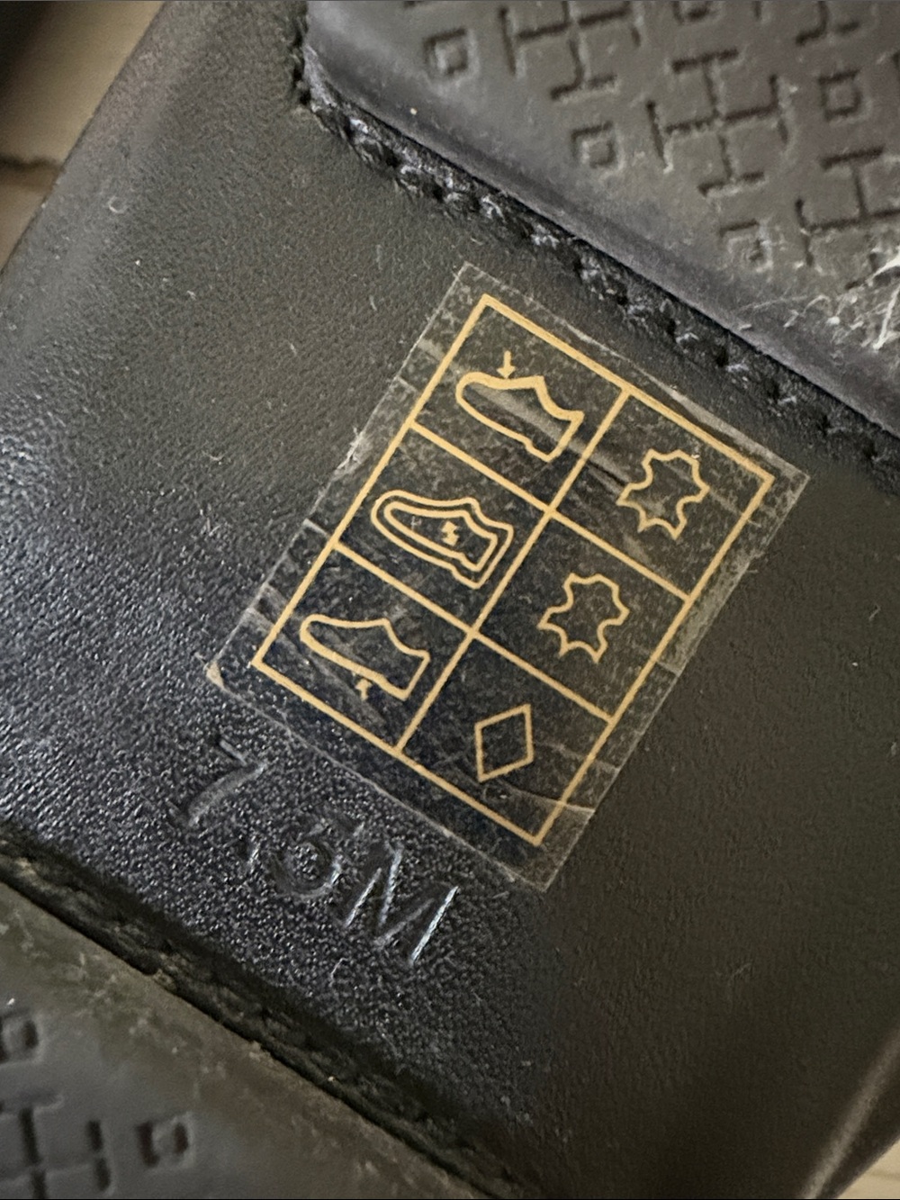 Tory Burch Black Leather Bow-Trim Driving Loafers with Gold Logo - Picture 10 of 10
